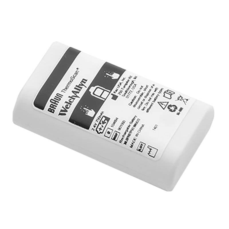 ThermoScan PRO 6000 Akkueinheit - Ersatzakku für Braun Ohrthermometer, bis zu 700 Messungen - Med-Praxisbedarf