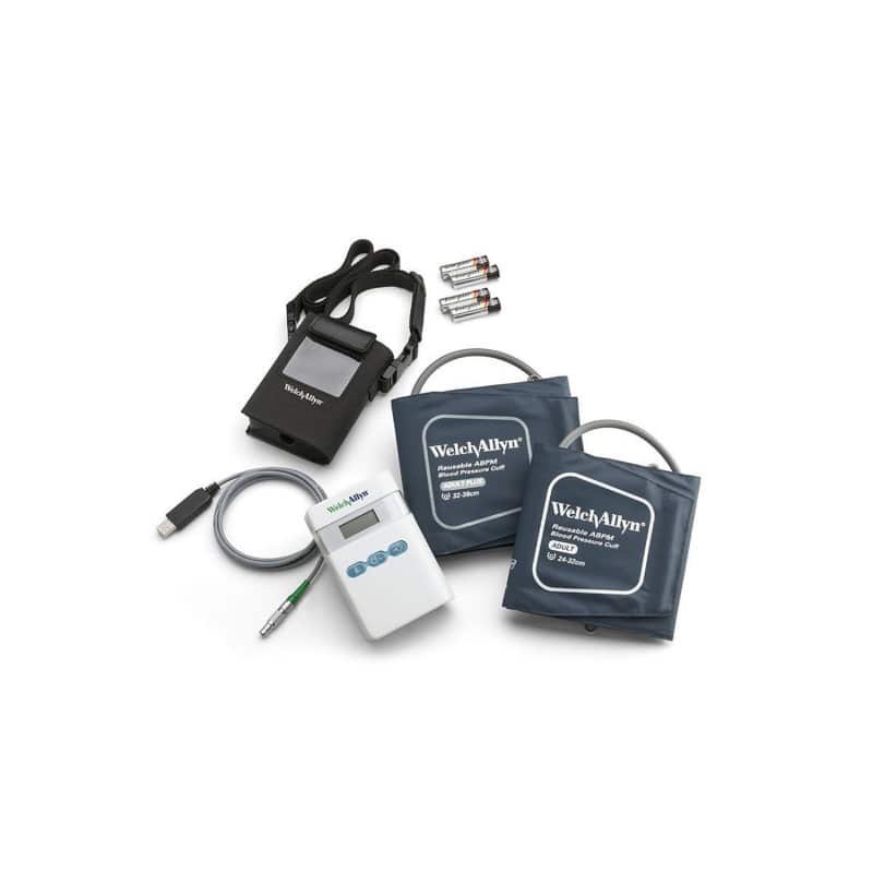 Welch Allyn Blutdruck Monitor ABPM 7100 - Frontansicht mit Display und Bedientasten - Med-Praxisbedarf