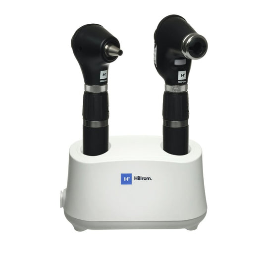 Welch Allyn Diagnostik-Tischset Plus iExaminer - Set für Augen- und Ohruntersuchung mit Adapter - Med-Praxisbedarf