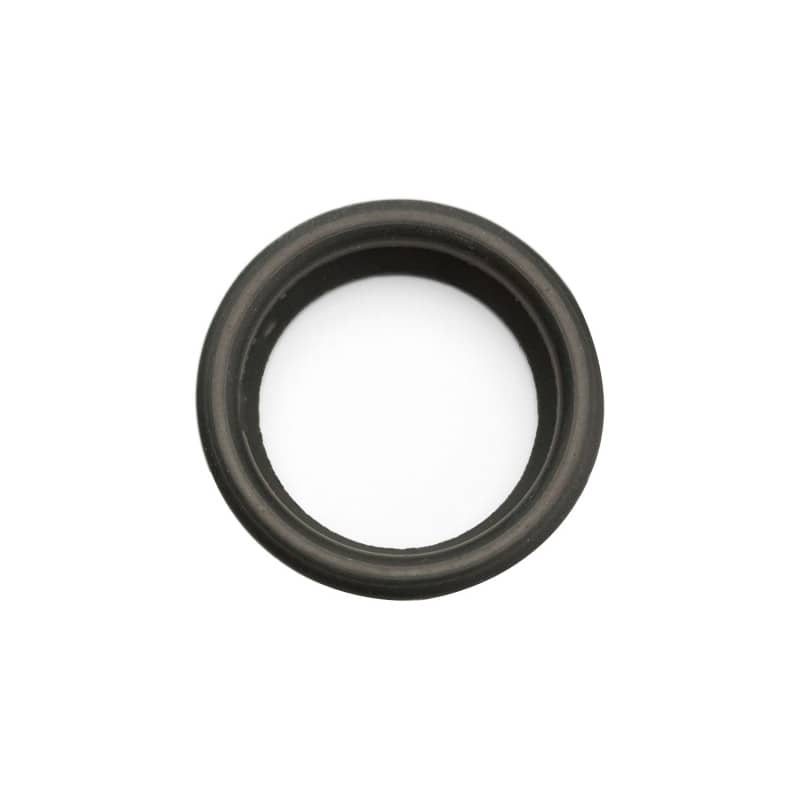 Welch Allyn Ersatzring schwarz - Kälteabweisender Ring für Professional-Stethoskop, für Erwachsene - Med-Praxisbedarf
