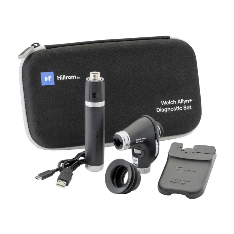 Welch Allyn PanOptic Plus iExaminer-Set - Modernes Set für Augenuntersuchungen in Kliniken - Med-Praxisbedarf