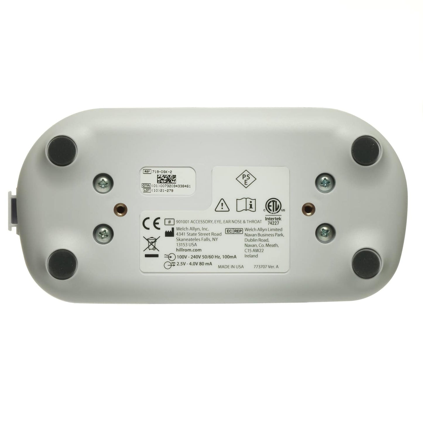Universal Ladestation von Welch Allyn - Praktisches Ladegerät für 2.5V Akkus in Handgriffen - Med-Praxisbedarf