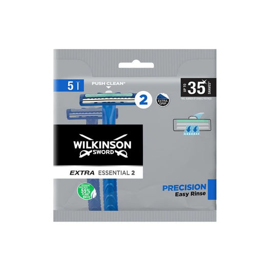 Wilkinson Einmal-Rasierer Extra 2 - 2-schneidiger Rasierer mit extra Grip für Profis - Med-Praxisbedarf