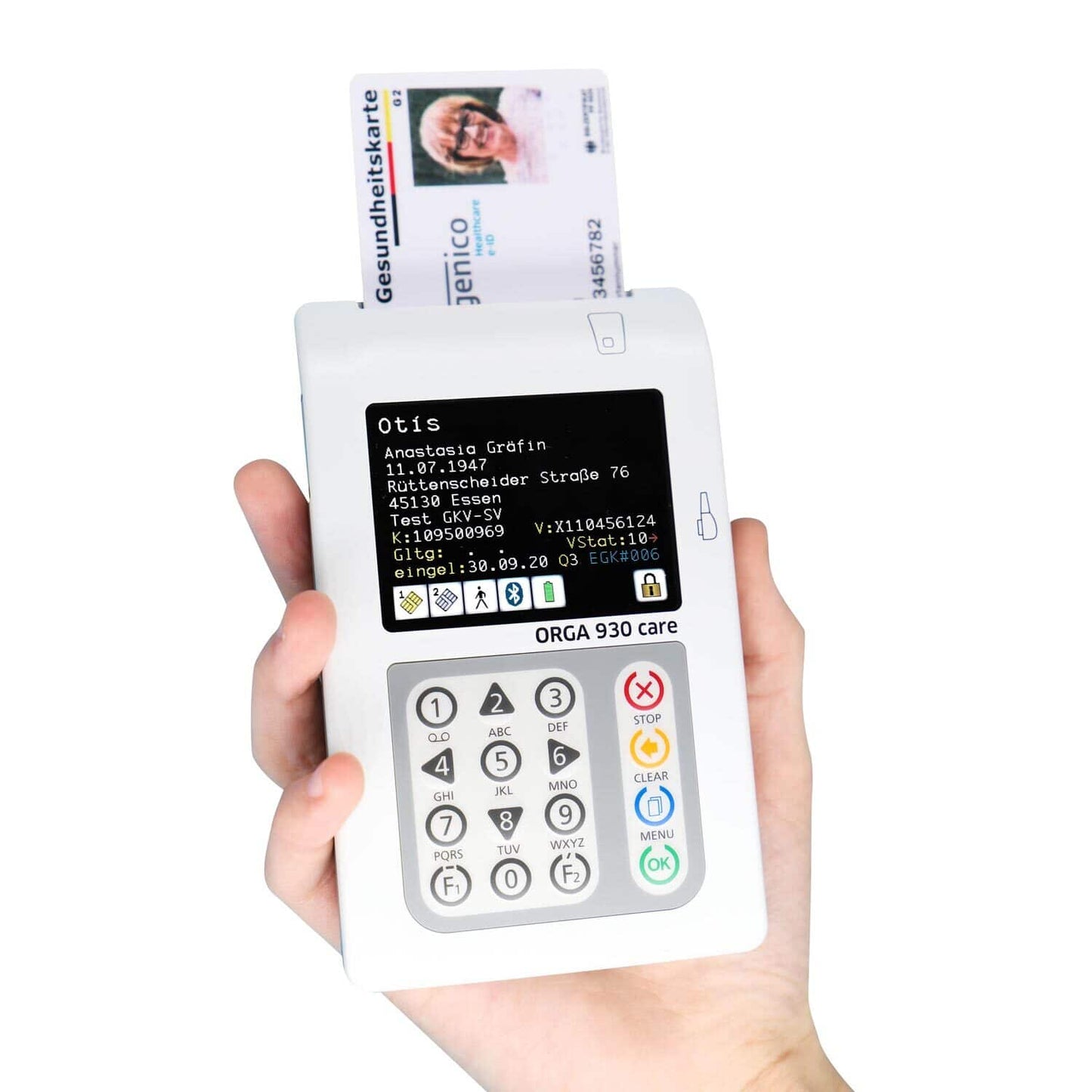 ORGA 930 care mit Karten-Einlesefunktion - offline fähiges Kartenterminal von Worldline - Med-Praxisbedarf