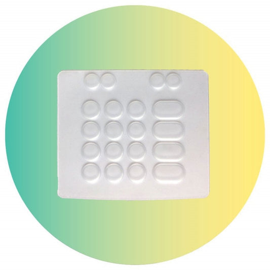 ORGA Silikon-Tastaturschutzmatte transparent - schützt Terminaltastatur vor Flüssigkeiten und Verschmutzung - Med-Praxisbe...