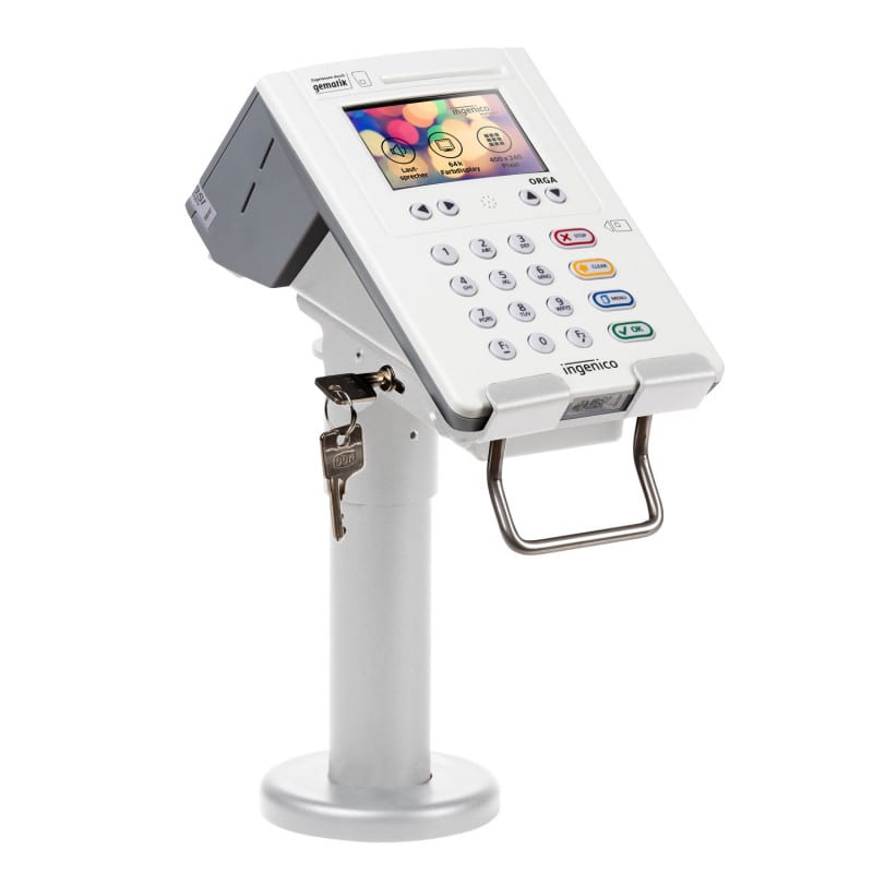 Worldline Healthcare PoS-Halterung - praktische Lösung für Kartenlesegeräte im Gesundheitswesen - Med-Praxisbedarf