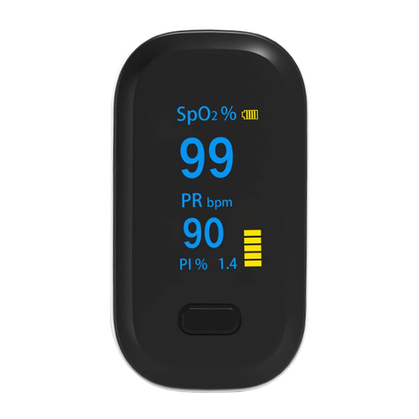 Pulsoximeter YK-80B im Einsatz - Finger-Messgerät mit Display, nicht-invasive Blutoxygenierung - Med-Praxisbedarf