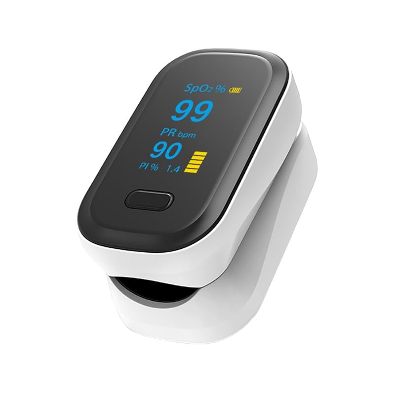 YK-80B Pulsoximeter Yonker - misst Sauerstoffsättigung und Pulsfrequenz am Finger, für Praxen - Med-Praxisbedarf