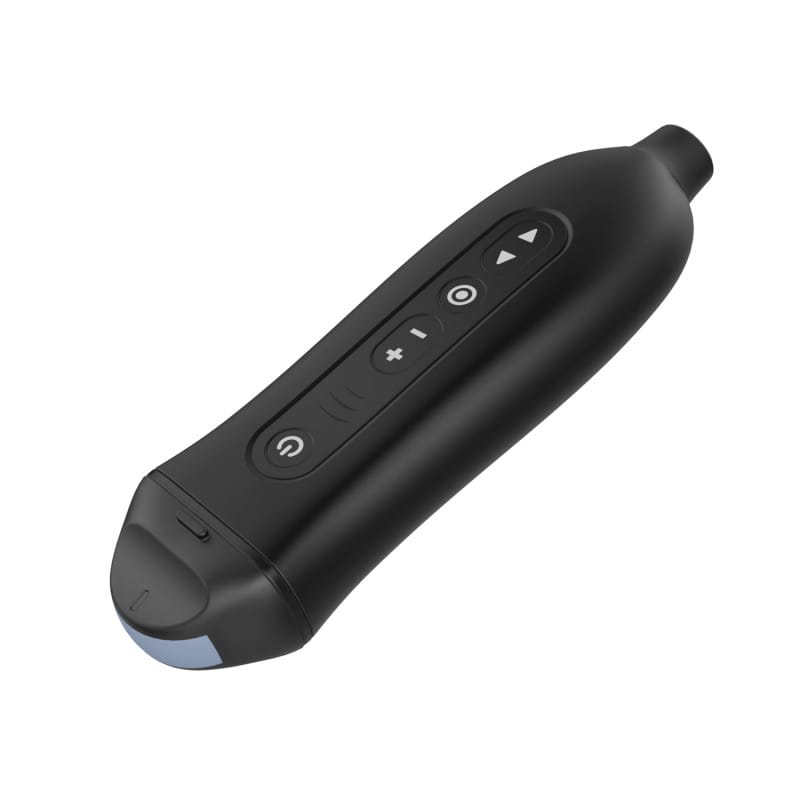 Youkey Q7 mobiles Ultraschallgerät - Seitenansicht des kompakten Medizingeräts für den flexiblen Einsatz - Med-Praxisbedarf