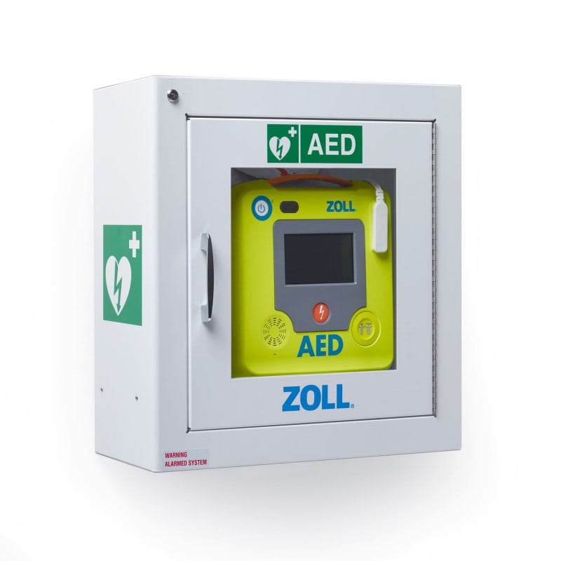 AED 3 Standard-Wandschrank von ZOLL - Wandschrank zur sicheren und griffbereiten Aufbewahrung - Med-Praxisbedarf
