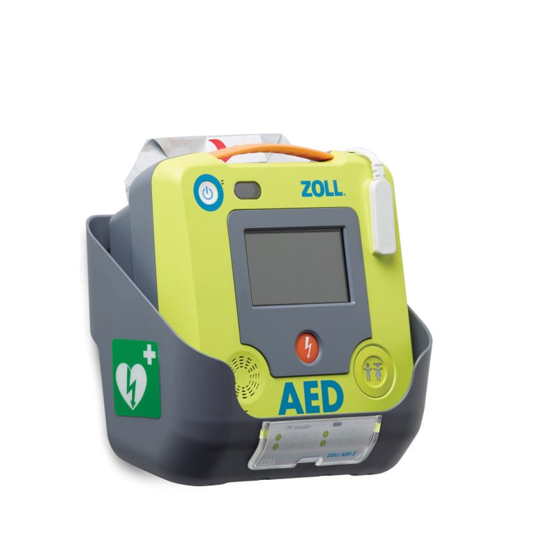 AED 3 Wandhalterung von ZOLL - Wandhalterung zur sicheren Befestigung des Defibrillators - Med-Praxisbedarf