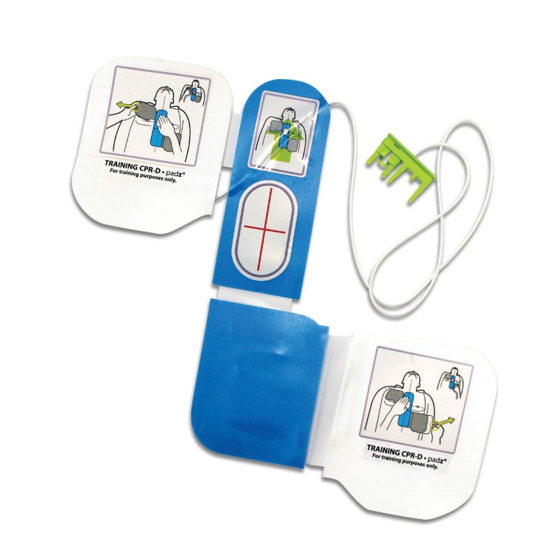 CPR-D Padz® Trainingselektroden für AED PLUS® Trainer II - für Erste-Hilfe-Schulungen - Med-Praxisbedarf