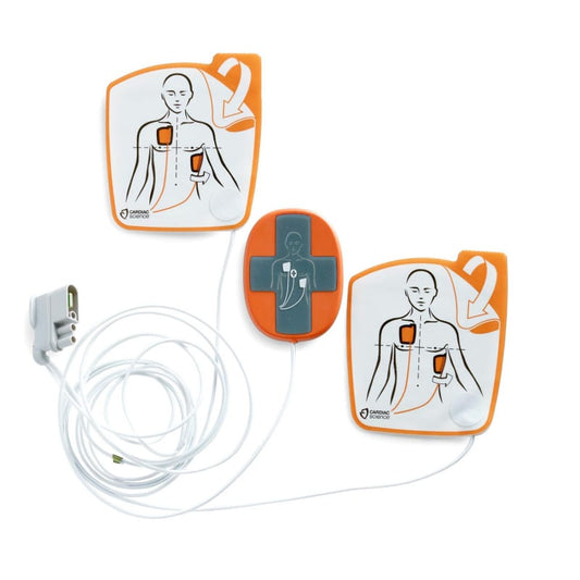 Powerheart G5 ICPR-Elektroden für Defibrillator mit CPR-Feedback - leitet Reanimationsdaten weiter - Med-Praxisbedarf