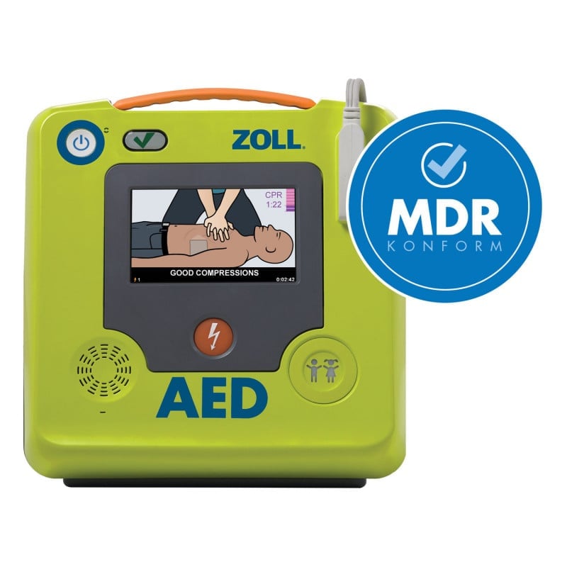 ZOLL AED 3 Defibrillator - automatischer externer Defibrillator mit Reanimationsunterstützung für Kliniken - Med-Praxisbedarf