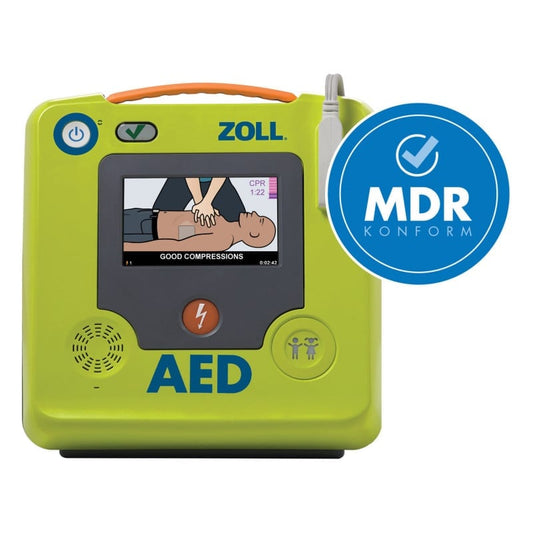 ZOLL AED 3 Defibrillator - automatischer externer Defibrillator mit Reanimationsunterstützung für Kliniken - Med-Praxisbedarf