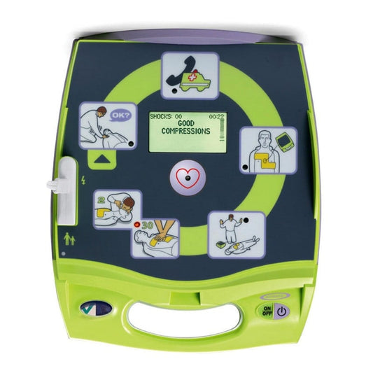 ZOLL AED PLUS Vollautomat Defibrillator - automatische Schockabgabe, EKG-Analyse - Med-Praxisbedarf