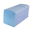 zetForm®  Falthandtücher V-Falz, Tissue, blau, 2-lagig