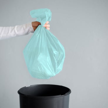 ZURAS Bio-Müllbeutel 10 Liter Fassungsvermögen - nachhaltige Praxisausstattung - Med-Praxisbedarf