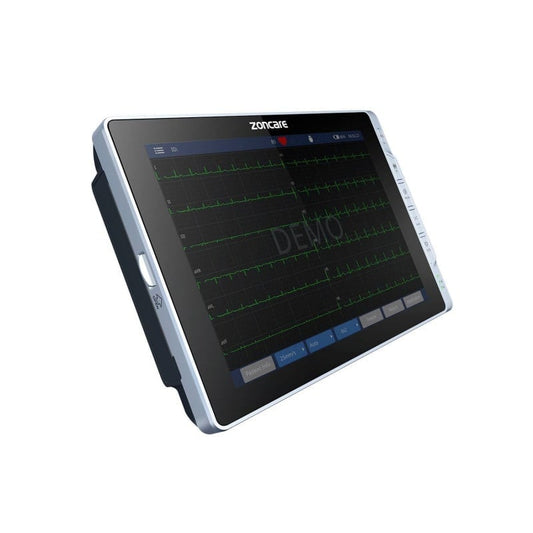 iMAC 12 PRO mobiles EKG-Tablet von ZonCare - kompakt für Arztkoffer - Med-Praxisbedarf