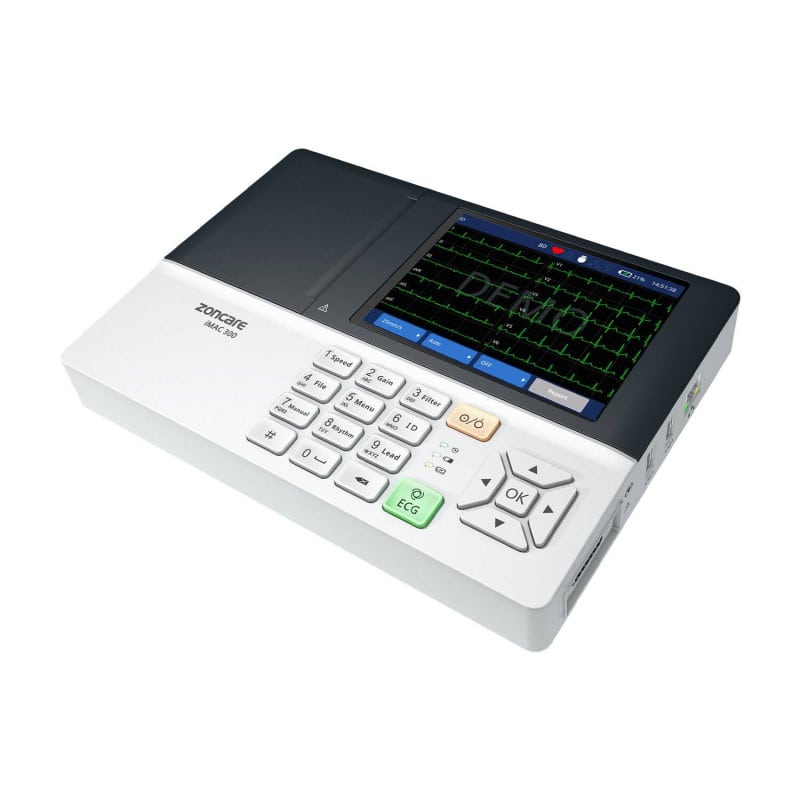 Mobiles EKG-Gerät iMAC 300 PRO für Praxis und Klinik - integrierter Drucker - Med-Praxisbedarf