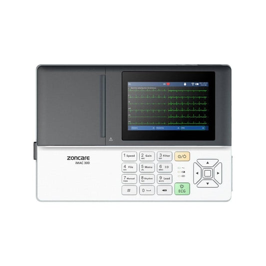 iMAC 300 PRO mobiles EKG mit Thermodrucker - vier Aufzeichnungsmodi - Med-Praxisbedarf