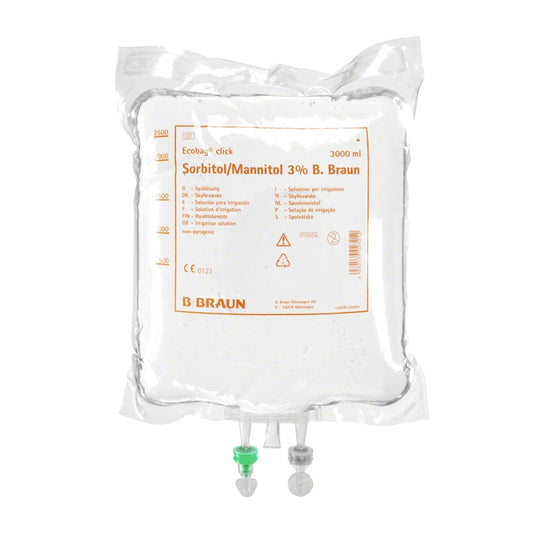 B. Braun Sorbitol/Mannitol 3 % Ecobag®click | EAN 4030539113038 | PZN 00498425 | günstig kaufen