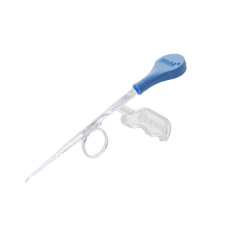 Bionix Gelenk-Kürette mit Beleuchtung - bewegliches Gelenk und Lupe für Ohrreinigung - Med-Praxisbedarf