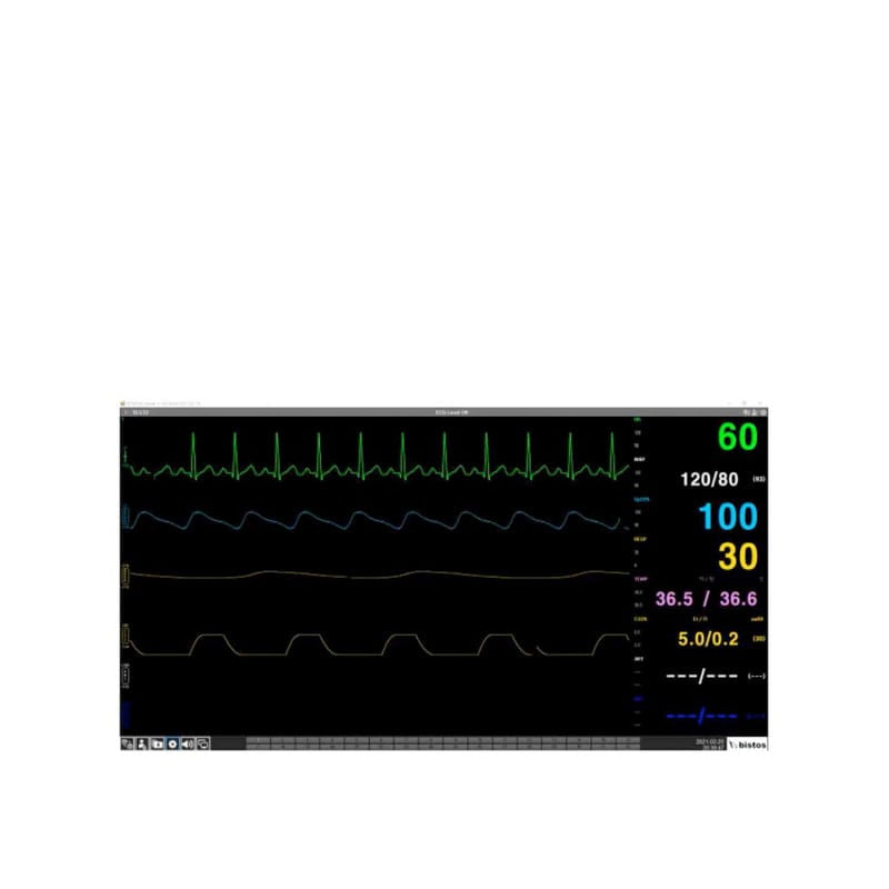 Bistos Zentrale Monitoring Software BCM 700 - für zentrale Patientenüberwachung - Med-Praxisbedarf