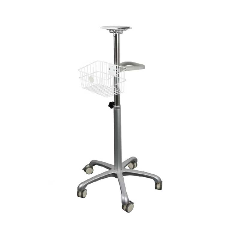 Rollstativ für Bistos Überwachungsmonitore BT-720 BT-740 - Transportlösung für Arztpraxen - Med-Praxisbedarf