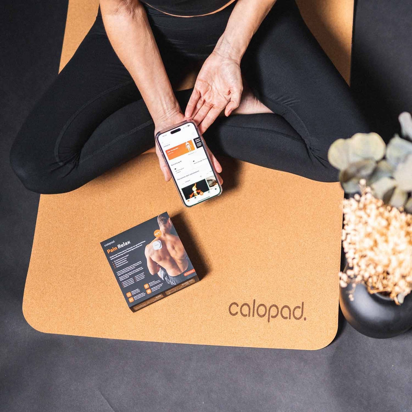 Calopad Tiefenwärmepflaster geöffnet - wiederverwendbar, therapeutische Wärme bis 42°C - Med-Praxisbedarf