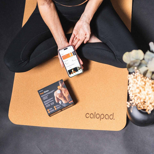 Calopad Tiefenwärmepflaster geöffnet - wiederverwendbar, therapeutische Wärme bis 42°C - Med-Praxisbedarf