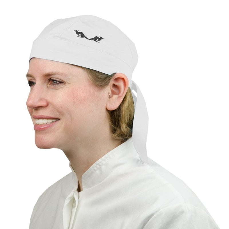 OP-Haube Canberroo grün - waschbar bei 40°C, Polyester-Baumwolle-Mix - Med-Praxisbedarf