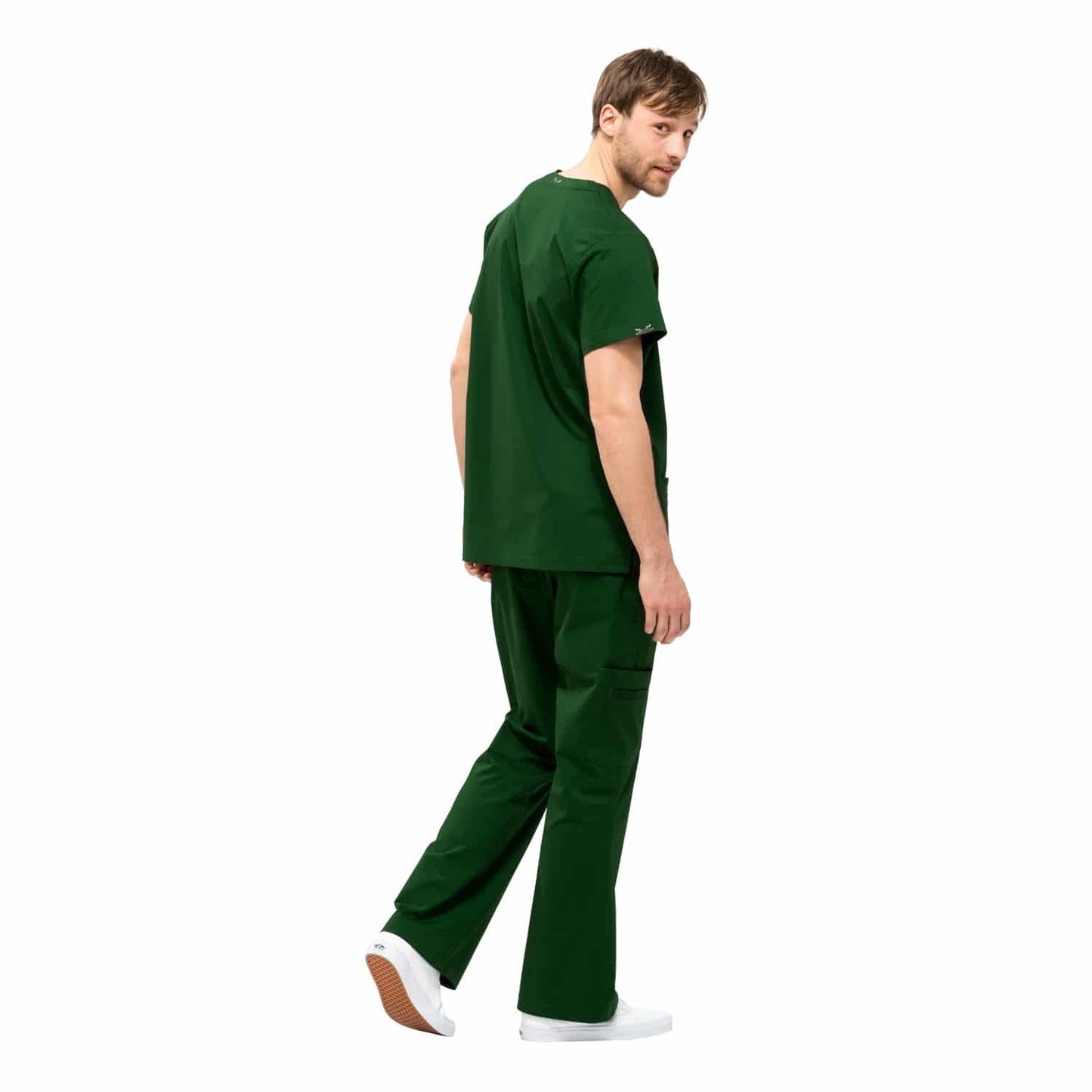 Berufsoberteil Herren-Top Kasack - canberroo® in Grau, 28% Polyester 70% Viskose - Med-Praxisbedarf