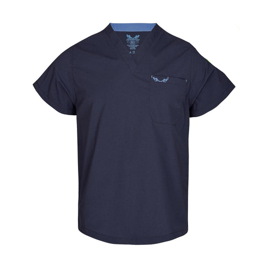 canberroo® Unisex-Top für medizinische Teams - moderner Schnitt, V-Ausschnitt, pflegeleicht - Med-Praxisbedarf