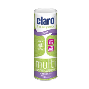 Claro Multi Spülmaschinenpulver - All-in-One Reiniger für medizinische Einrichtungen - Med-Praxisbedarf