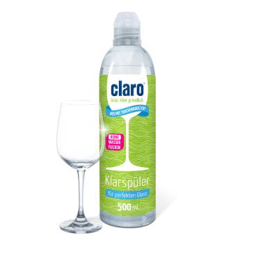 Öko Klarspüler von claro - professioneller Klarspüler für Spülmaschinen in medizinischen Einrichtungen - Med-Praxisbedarf