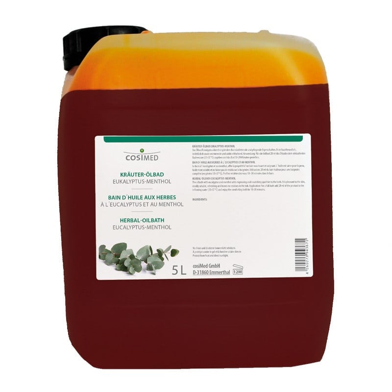 Erkältungsbad Eucalyptus und Menthol - Badekonzentrat für therapeutische Anwendungen - Med-Praxisbedarf