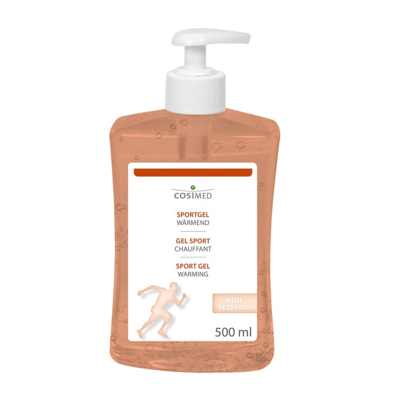 Sportgel wärmend von cosiMed - für Massage und Regeneration beanspruchter Muskeln und Gelenke - Med-Praxisbedarf