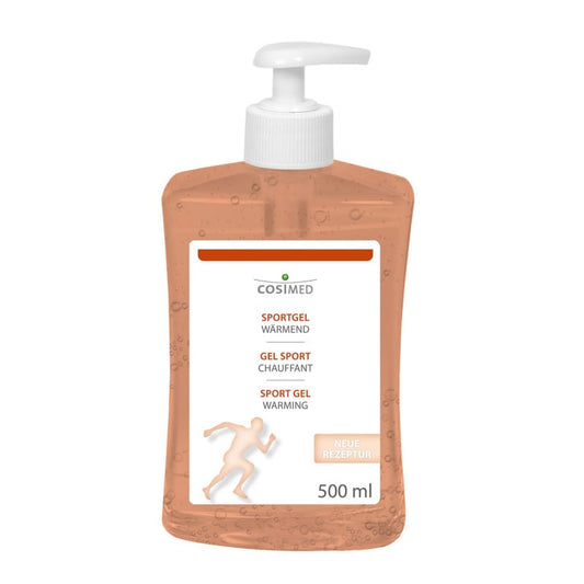 Sportgel wärmend von cosiMed - für Massage und Regeneration beanspruchter Muskeln und Gelenke - Med-Praxisbedarf