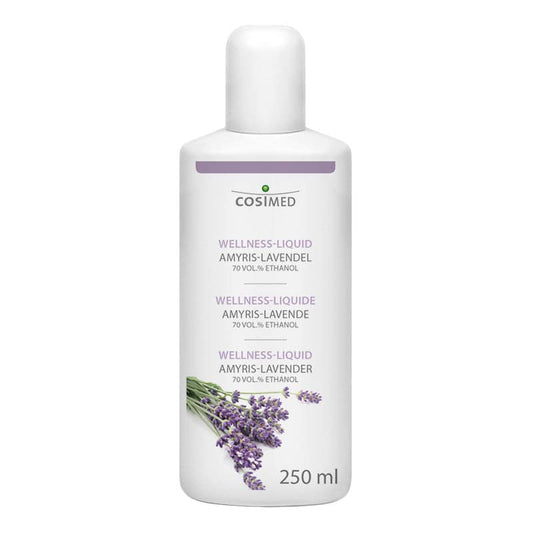 Wellness-Liquid Amyris-Lavendel von cosiMed - beruhigendes Einreibemittel für Massagen - Med-Praxisbedarf