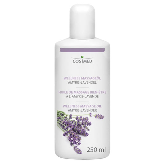 Wellness-Massageöl Amyris-Lavendel - entspannendes und beruhigendes Massageöl - Med-Praxisbedarf