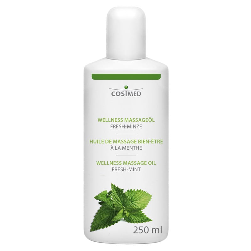 Wellness-Massageöl Fresh-Minze - erfrischendes Öl für Sportmassage und Klinik - Med-Praxisbedarf