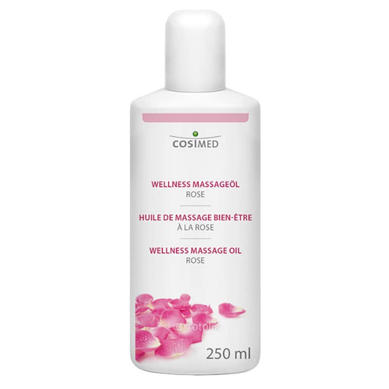 Wellness-Massageöl Rose von cosiMed - hochwertiges Öl mit Duft für Praxen - Med-Praxisbedarf