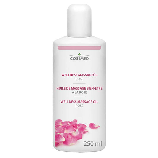 Wellness-Massageöl Rose von cosiMed - hochwertiges Öl mit Duft für Praxen - Med-Praxisbedarf