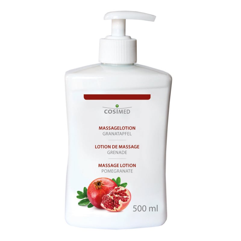 cosiMED Massagelotion - ergonomische Flasche mit Pump-Spender, 1 Liter Gebinde - Med-Praxisbedarf