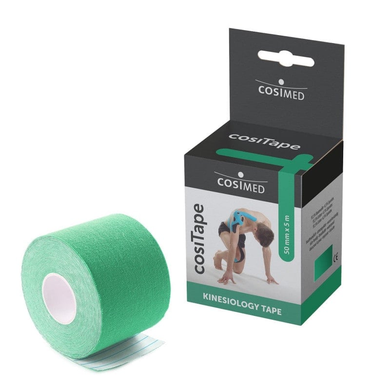 cosiTape Kinesiologie Tape beige - hautfreundlich, atmungsaktiv für therapeutisches Taping - Med-Praxisbedarf