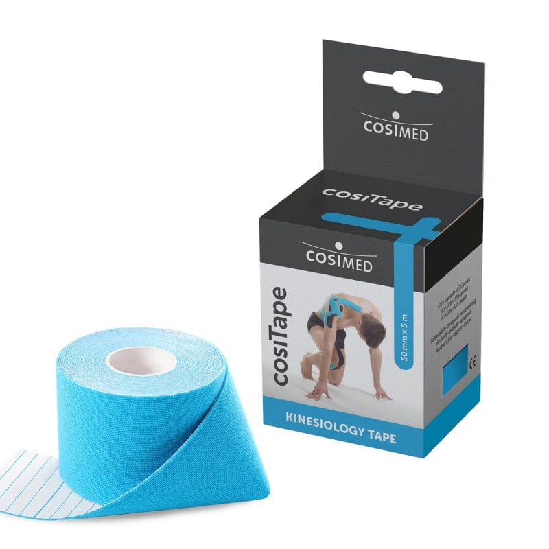 cosiTape Anwendung am Knie - Tapeverband zur Stabilisierung und Schmerzlinderung - Med-Praxisbedarf