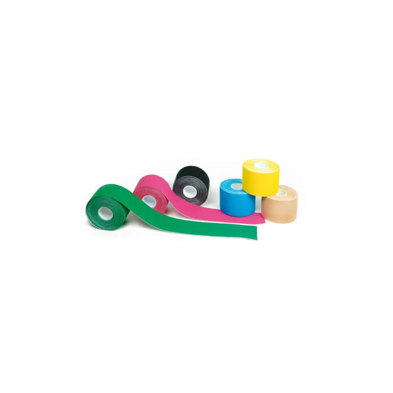 cosiTape Kinesiologie Tape blau - elastisches Tape für Sportphysiotherapie und Orthopädie - Med-Praxisbedarf
