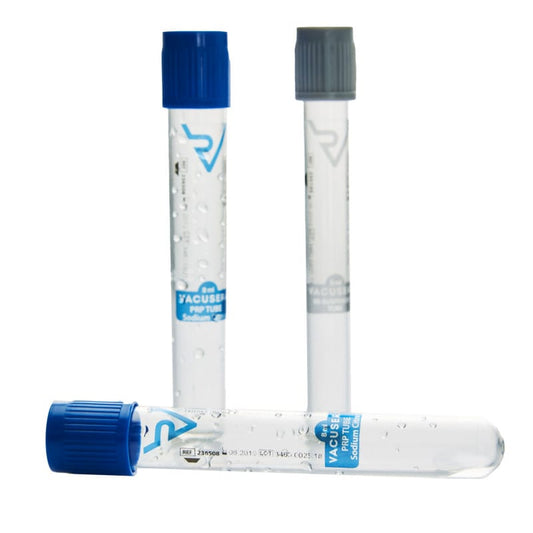 Vacusera PRP Röhrchen - Medizinprodukt Klasse IIb für hochkonzentriertes PRP - Med-Praxisbedarf