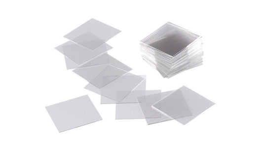 Epredia Deckgläser 18 x 18 mm - 1000 Stück, aus reinweißem Glas - Med-Praxisbedarf